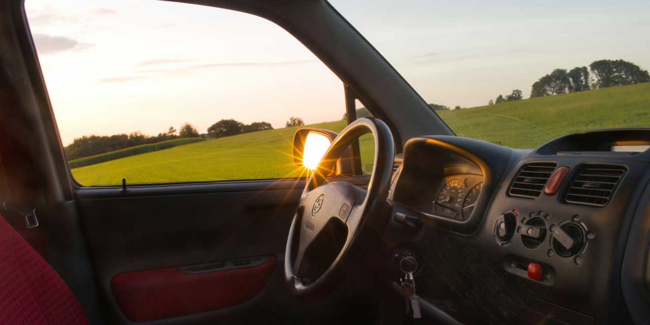 Interior of a vauxhall