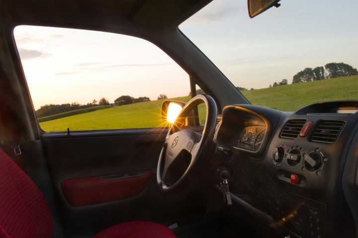 Interior of a vauxhall