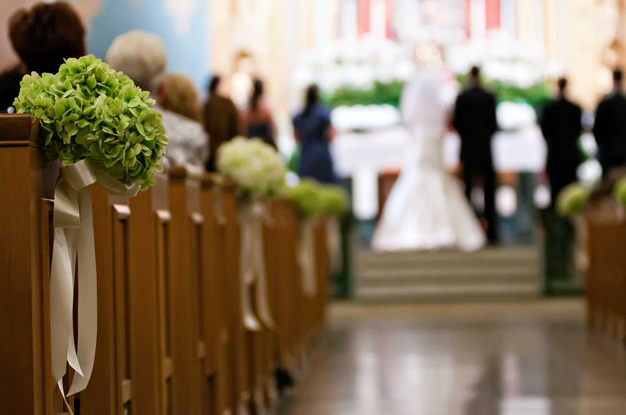 Bröl­lop i kyrkan