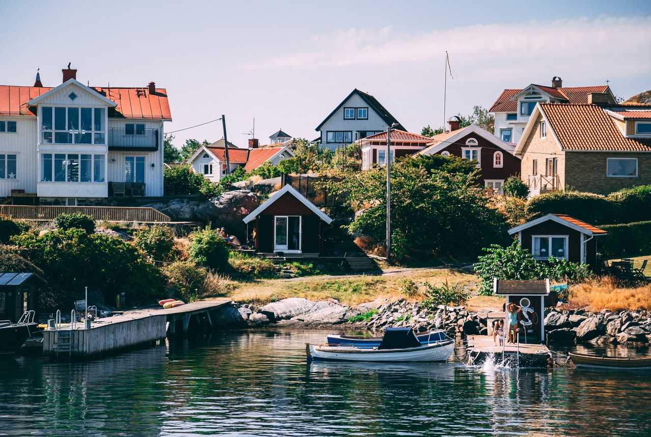 Hus på skärgårdsö