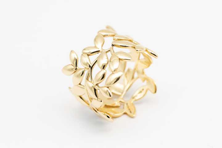 Stor ring i guld