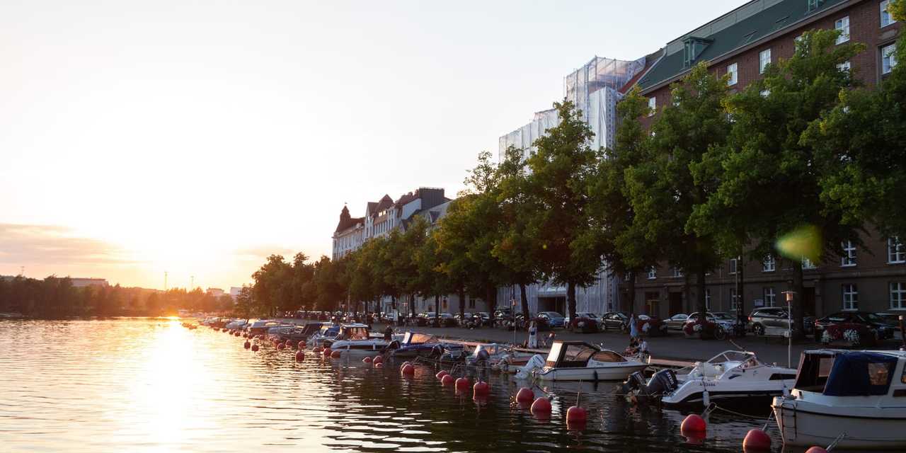 Båten i Helsinki