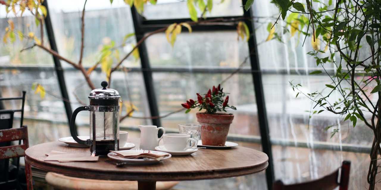 Kaffe i cafe