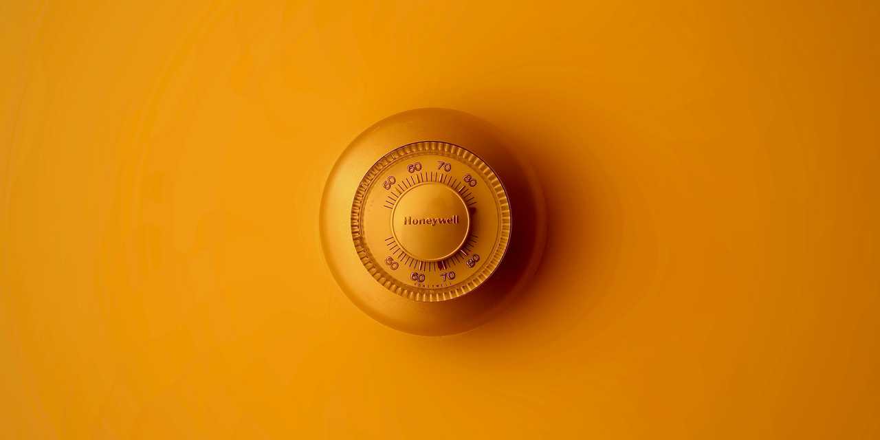 Orange safe deposit box