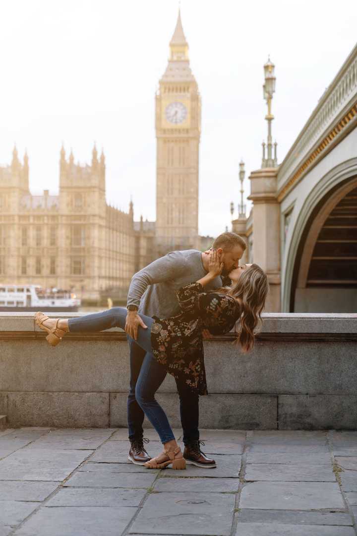 Et ægtepar i London.